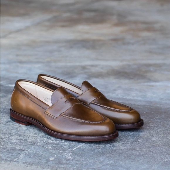 Grant Stone Other - Grant Stone Traveler Penny Dark Olive Chromexcel 11.5E